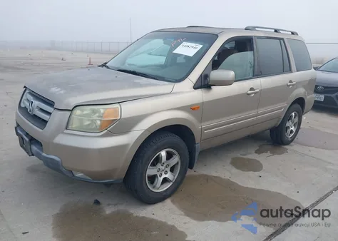 2006 Honda Pilot Ex из США, поврежденный, VIN 5FNYF28406B006718